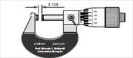 نرم افزار آموزش میکرومتر 0.25 میلی متری با دقت 0.001 میلی متر